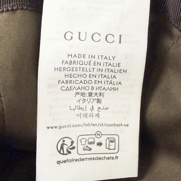 未使用品□GUCCI グッチ 25年製 847862 ヒグチユウコ ボー＆ボリス GGキャンバス 日本限定 キャップ M/57cm イタリア製 正規品 メンズ
