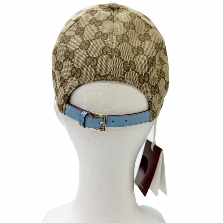 未使用品□GUCCI グッチ 25年製 847862 ヒグチユウコ ボー＆ボリス GGキャンバス 日本限定 キャップ M/57cm イタリア製 正規品 メンズ