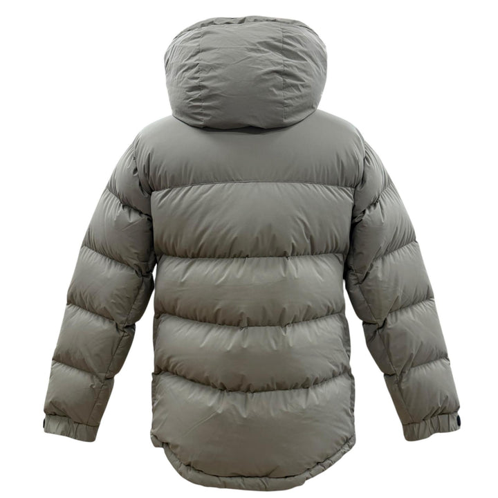 美品▼NANGA ナンガ WHITE LABEL ホワイトレーベル type2 フーデッド ダブルジップアップ 最強ダウンジャケット カーキ S 正規品 メンズ