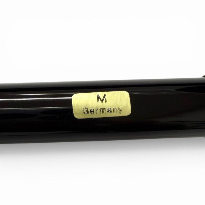 極美品□MONTBLANC モンブラン マイスターシュテュック クラシック 14K Mニブ 万年筆 ブラック ゴールド ドイツ製 メンズ