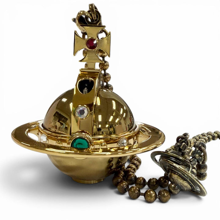 極美品▼Vivienne Westwood ヴィヴィアンウエストウッド 希少 3000個限定 チェーン キーホルダー付き オーブ ガスライター 着火確認済み
