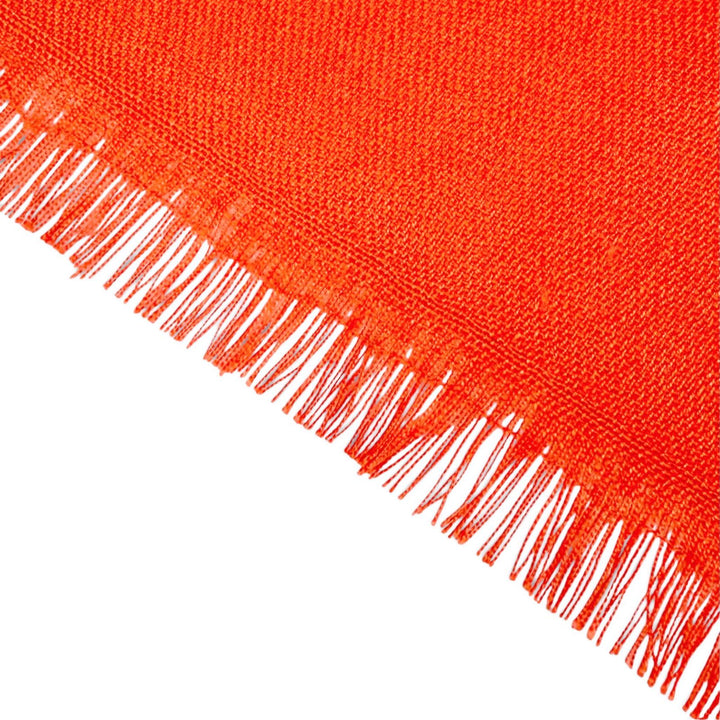 極美品△HERMES エルメス ロゴデザイン ミニフリンジ カシミヤ シルク ストール マフラー ショール レッド系 レディース オススメ◎