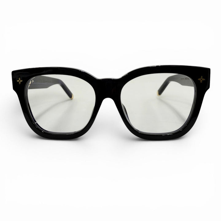 美品◇LOUIS VUITTON ルイヴィトン 2025年製 Z1633E オプティカル マイ モノグラム スクエア メガネ 54□17 143 伊製 レディース メンズ