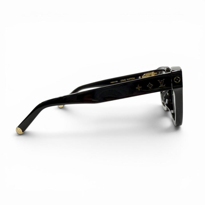 美品◇LOUIS VUITTON ルイヴィトン 2025年製 Z1633E オプティカル マイ モノグラム スクエア メガネ 54□17 143 伊製 レディース メンズ