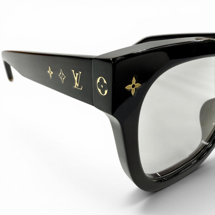 美品◇LOUIS VUITTON ルイヴィトン 2025年製 Z1633E オプティカル マイ モノグラム スクエア メガネ 54□17 143 伊製 レディース メンズ
