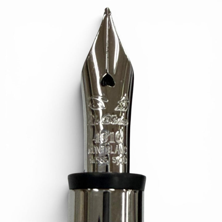 極美品▼MONTBLANC モンブラン マリア カラス スペシャルエディション 14K ブルージェムストーン 万年筆 ターコイズブルー 定価225500円