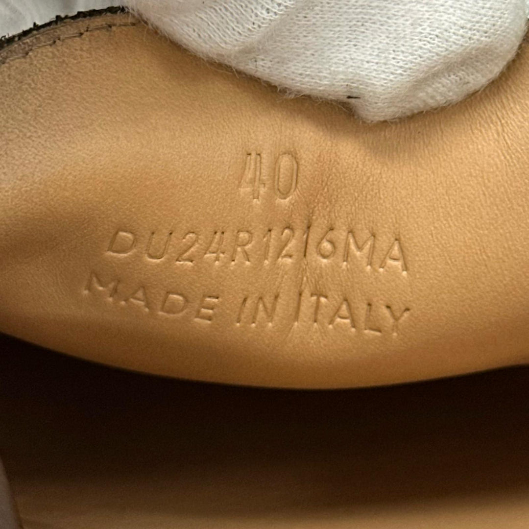 美品▲Dunhill ダンヒル DU24R1216MA レザー ペニーローファー コインローファー ダークブラウン 40 イタリア製 メンズ