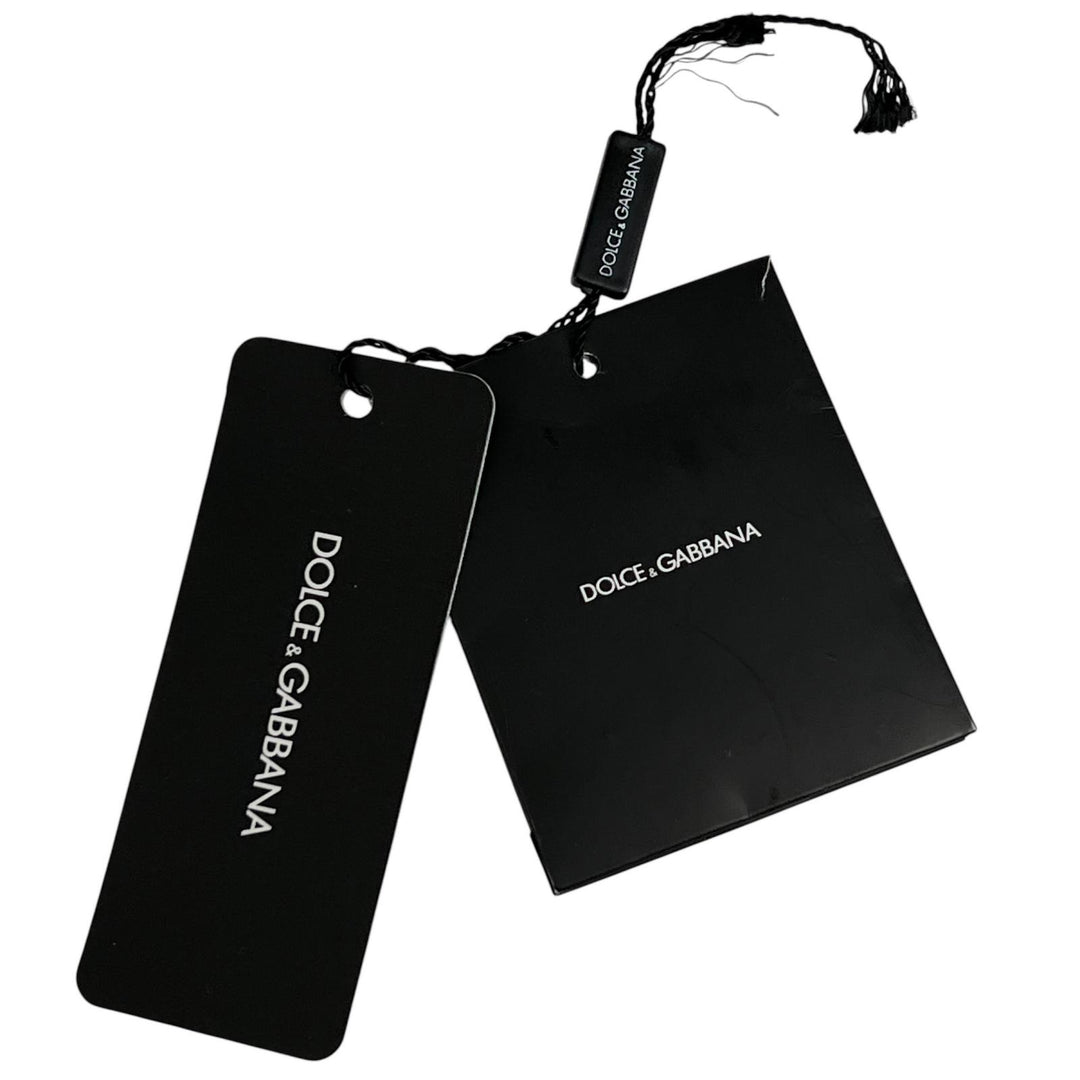 美品▲DOLCE&amp;GABBANA ドルチェ＆ガッバーナ G9ABQTHUMEXN0000 ロゴプレート マウンテンパーカー ブラック S イタリア製 正規品 メンズ