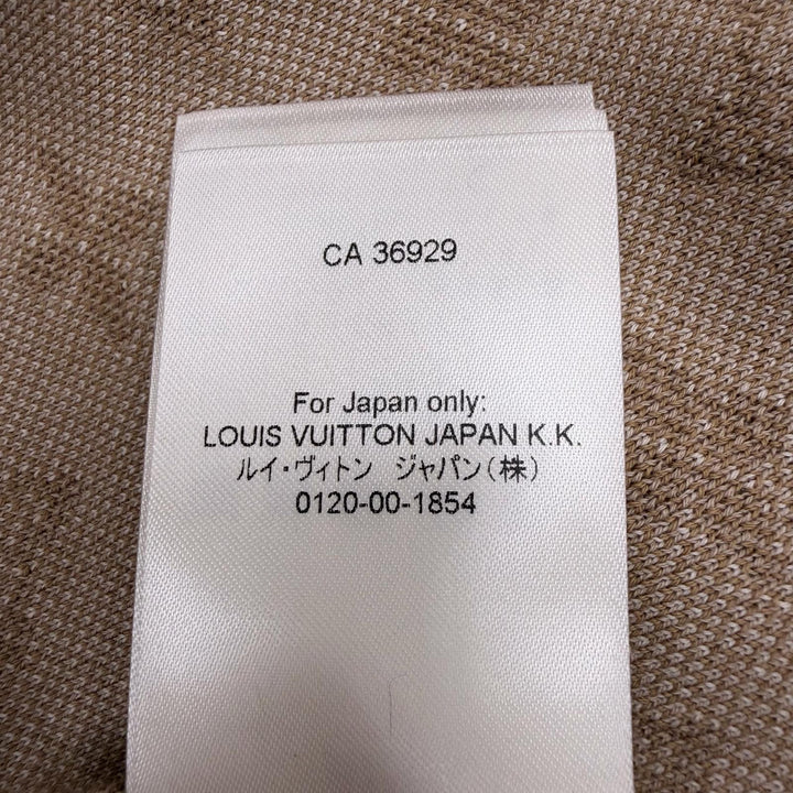 未使用品▼LOUIS VUITTON ルイヴィトン 26SS コットン モノグラム ロングスリーブ クルーネック ニット プルオーバー スウェット 正規品