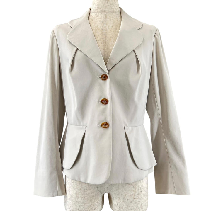 美品▲Vivienne Westwood Red Label ヴィヴィアンウエストウッド レッドレーベル 357-01-49823 ラブジャケット テーラードジャケット正規品