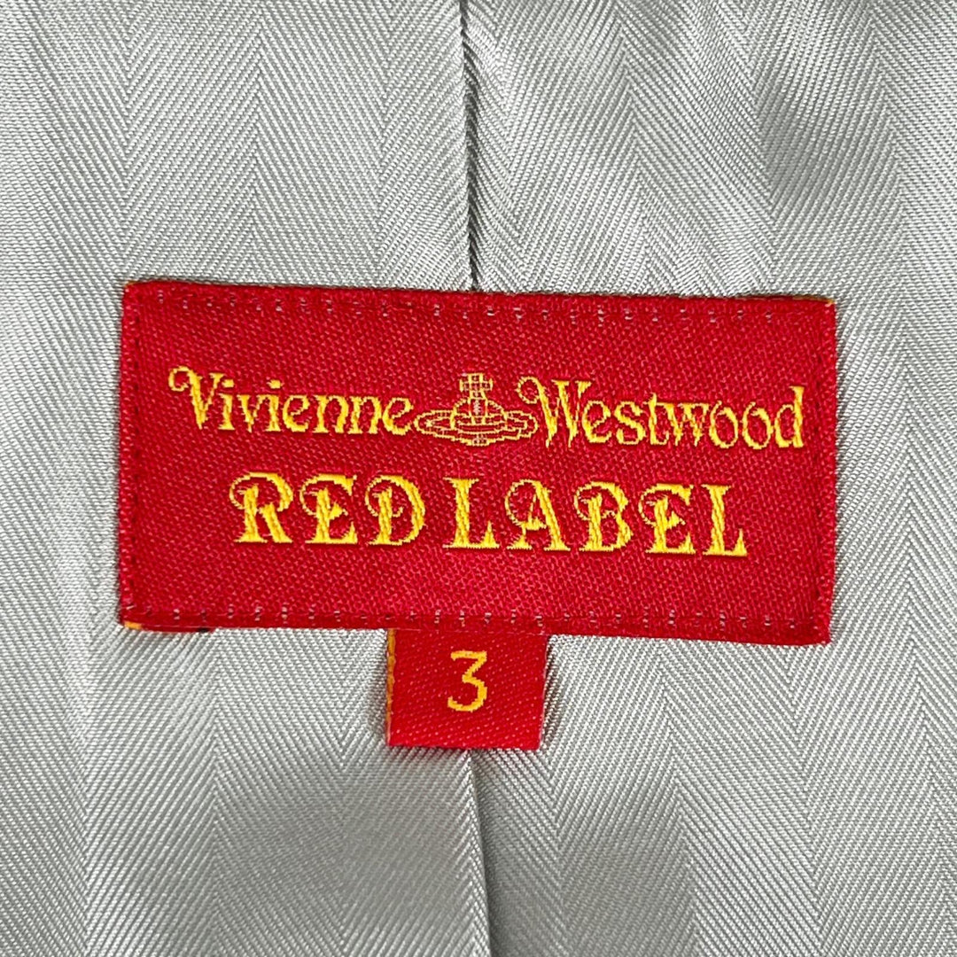 美品▲Vivienne Westwood Red Label ヴィヴィアンウエストウッド レッドレーベル 357-01-49823 ラブジャケット テーラードジャケット正規品