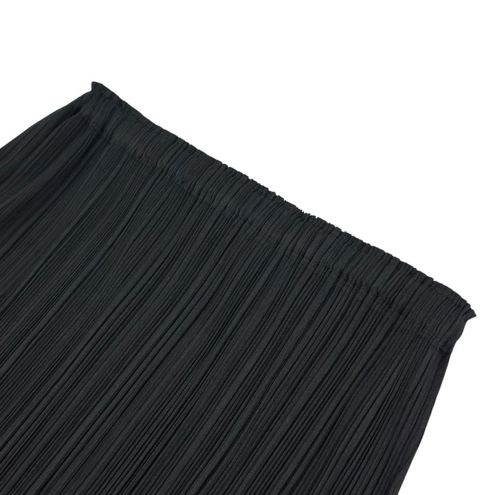 極美品▲PLEATS PLEASE プリーツプリーズ イッセイミヤケ PP55-JG102 プリーツ ロング スカート ブラック 1 日本製 正規品 レディース