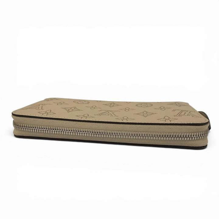未使用品☆LOUIS VUITTON ルイヴィトン M69821 ジッピー・ウォレット マヒナレザー ガレ モノグラム ラウンドZIPロングウォレット 長財布