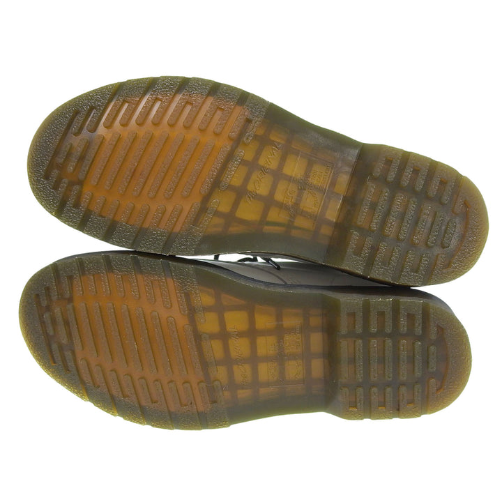 極美品▲Dr.Martens ドクターマーチン 1460 8-EYE BOOT 8ホール スムースレザー レースアップ ブーツ ホワイト UK7 メンズ 箱付き