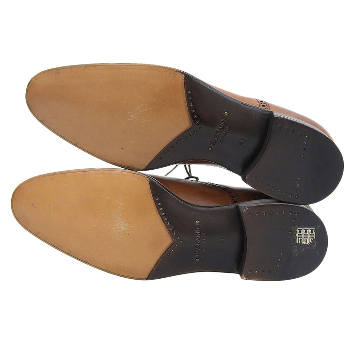 未使用品▲MAGNANNI マグナーニ 29902 セレクションライン LEEDS レザーシューズ ブラウン 41 スペイン製 メンズ 箱・保存袋付き