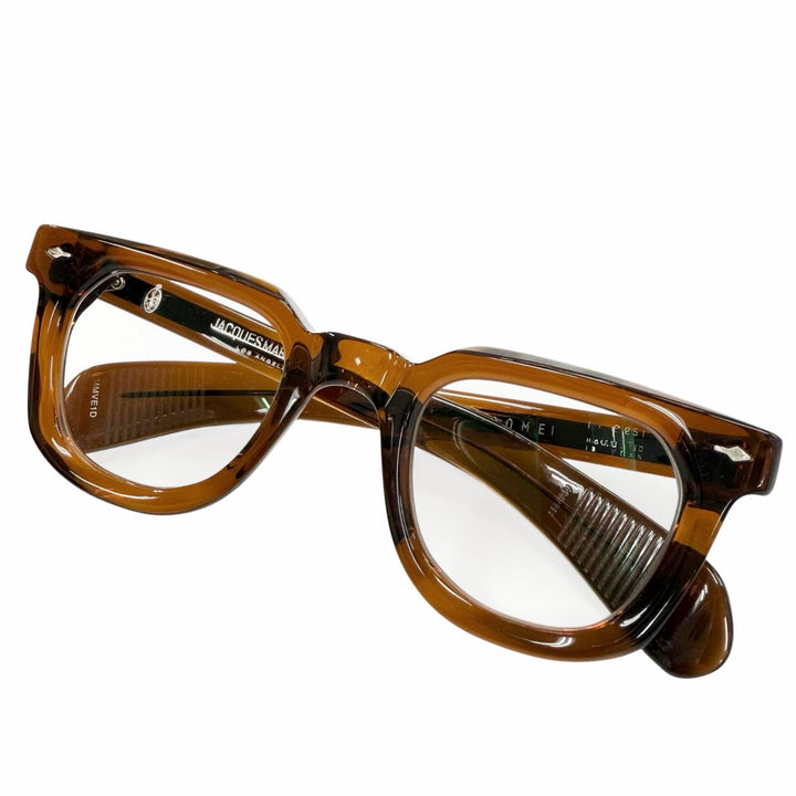 美品▼JACQUESMARIEMAGE ジャックマリーマージュ JMMVE1D VENDOME Hickory 世界350本限定 150/350 メガネ 眼鏡 アイウェア 47□25 度入り