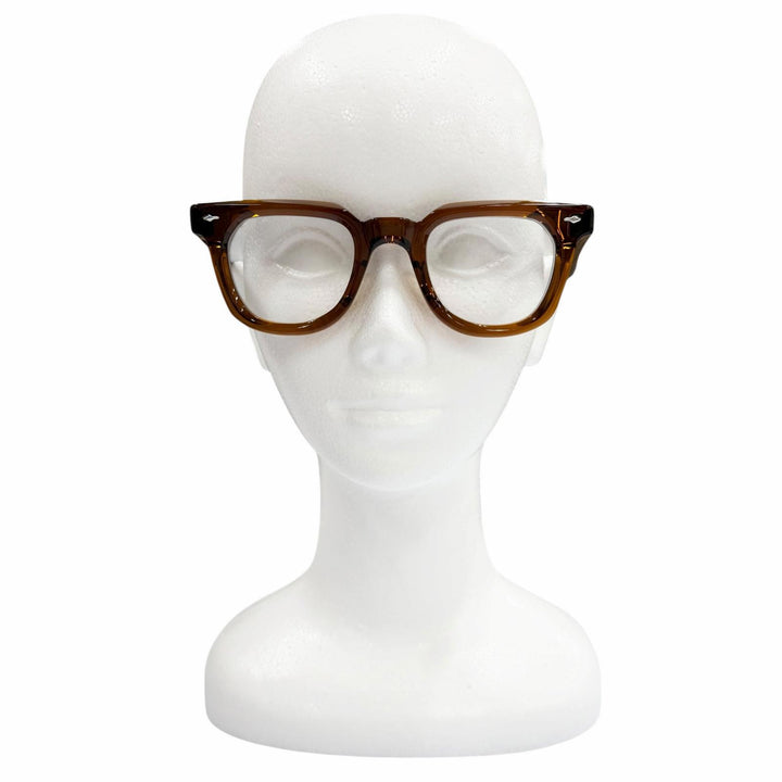 美品▼JACQUESMARIEMAGE ジャックマリーマージュ JMMVE1D VENDOME Hickory 世界350本限定 150/350 メガネ 眼鏡 アイウェア 47□25 度入り
