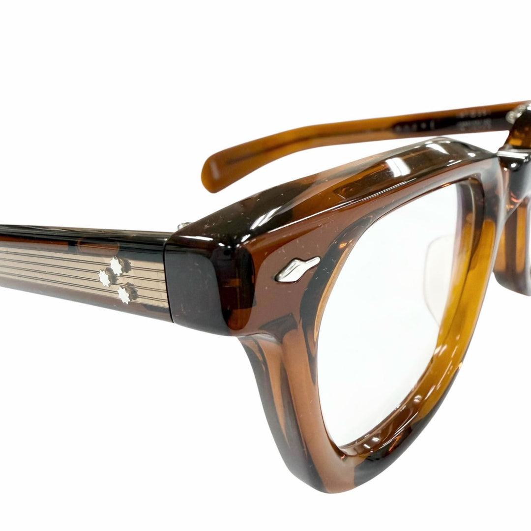 美品▼JACQUESMARIEMAGE ジャックマリーマージュ JMMVE1D VENDOME Hickory 世界350本限定 150/350 メガネ 眼鏡 アイウェア 47□25 度入り