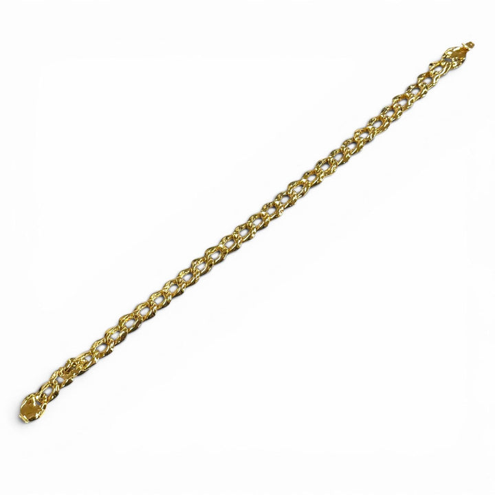 極美品★YVES SAINT LAURENT イヴ サンローラン ヴィンテージ ー ゴールドチェーン ネックレス チョーカー ゴールド レディース