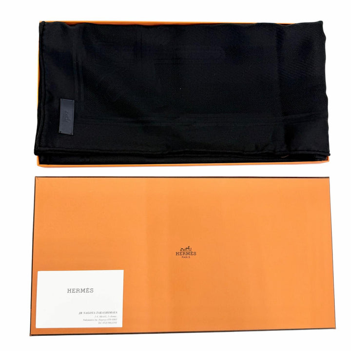 未使用品◇エルメス カレ115 J.METZ Les Sangles サングル サスペンダーベルト カシミヤ 現行品 2025年9月購入品 スカーフ 定価195800円