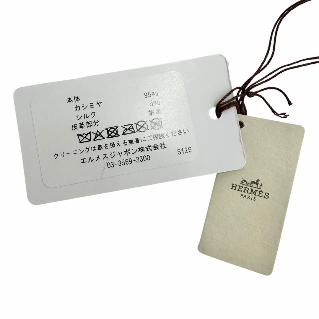 未使用品◇エルメス カレ115 J.METZ Les Sangles サングル サスペンダーベルト カシミヤ 現行品 2025年9月購入品 スカーフ 定価195800円