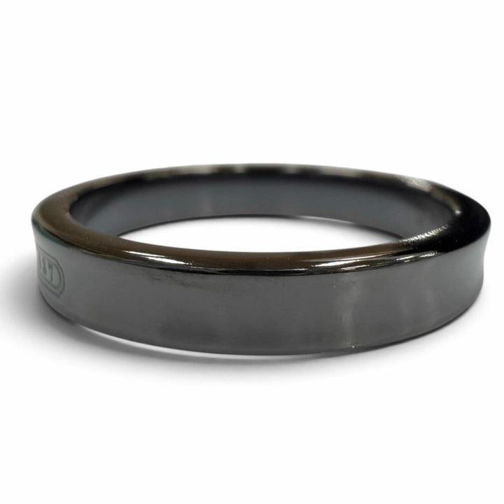 極美品▼TIFFANY&amp;Co. ティファニー 1837 ナローリング チタン 指輪 ブラック JP24号 重量2.79g メンズ アクセサリー 箱・保存袋付き