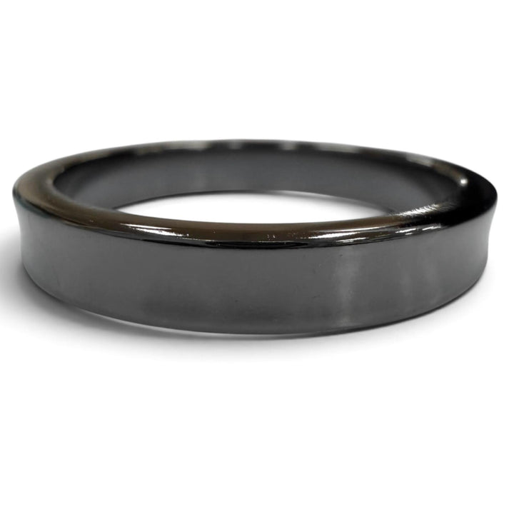 極美品▼TIFFANY&amp;Co. ティファニー 1837 ナローリング チタン 指輪 ブラック JP24号 重量2.79g メンズ アクセサリー 箱・保存袋付き