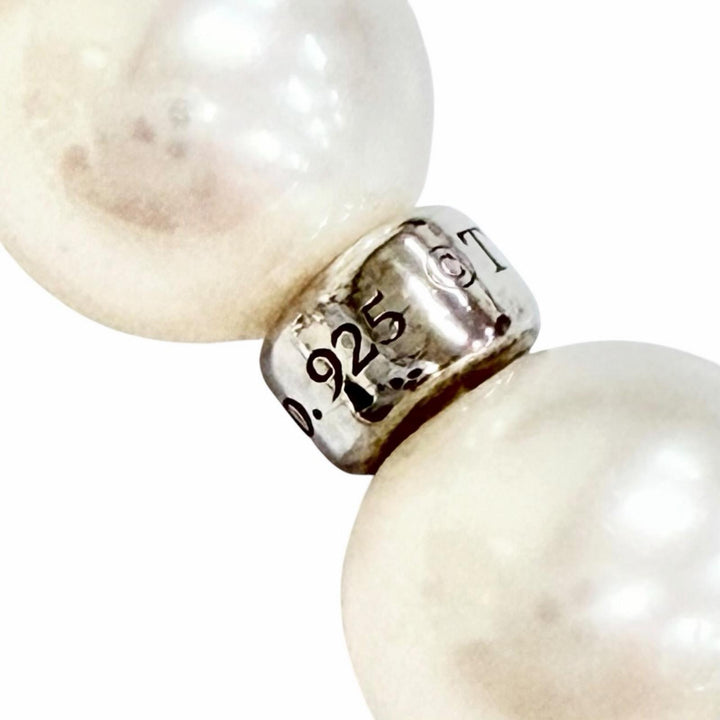 美品△TIFFANY&amp;Co. ティファニー フレッシュウォーターパール 925 ロング ネックレス ホワイト 重量151.55g レディース オススメ◎