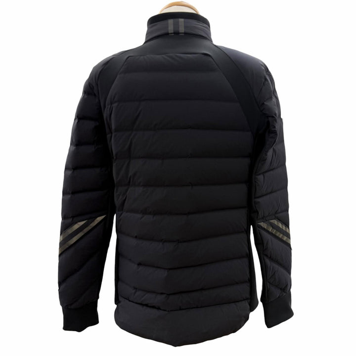 美品▼CANADA GOOSE カナダグース 2735MB ブラックレーベル HYBRIDGE CW BOMBER ハイブリッジクルーボンバー ダウンジャケット XS 正規品