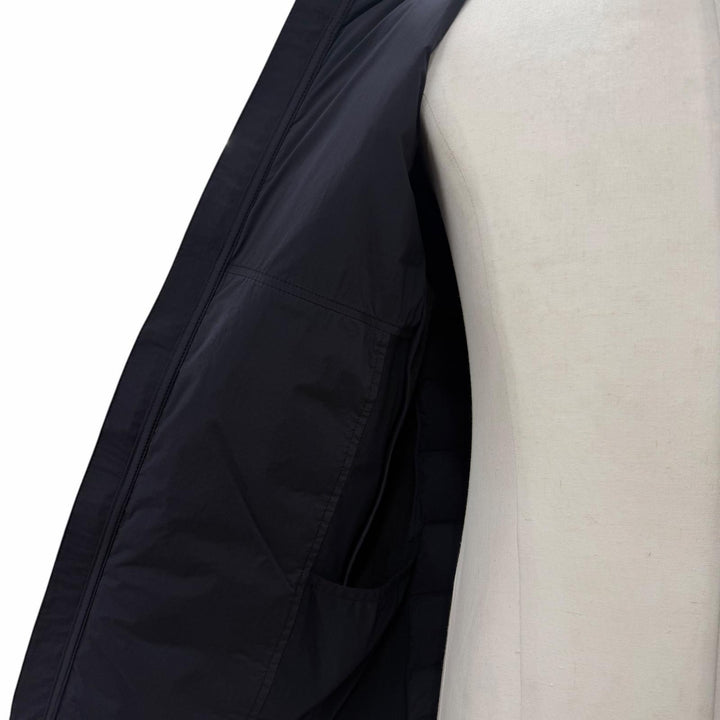 美品▼CANADA GOOSE カナダグース 2735MB ブラックレーベル HYBRIDGE CW BOMBER ハイブリッジクルーボンバー ダウンジャケット XS 正規品