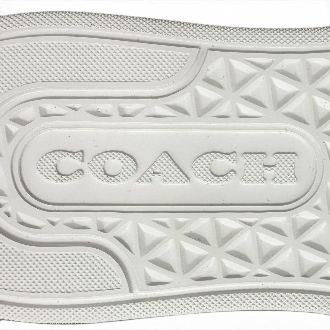 未使用品▲COACH コーチ CX120 High Line Sneaker ハイライン スニーカー レザー ローカットスニーカー ブラック 9 メンズ 箱付き