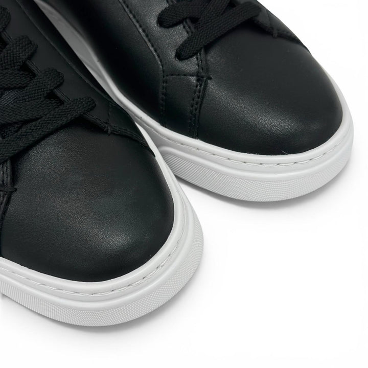 未使用品▲COACH コーチ CX120 High Line Sneaker ハイライン スニーカー レザー ローカットスニーカー ブラック 9 メンズ 箱付き