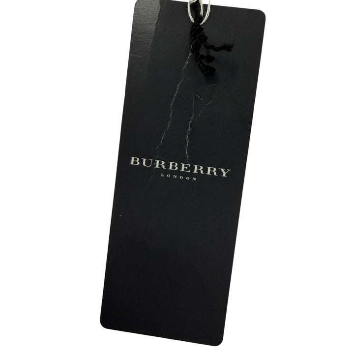未使用品☆BURBERRY LONDON バーバリーロンドン カシミヤ100％ ロゴ刺繍 フリンジ付 マフラー ピンク レディース