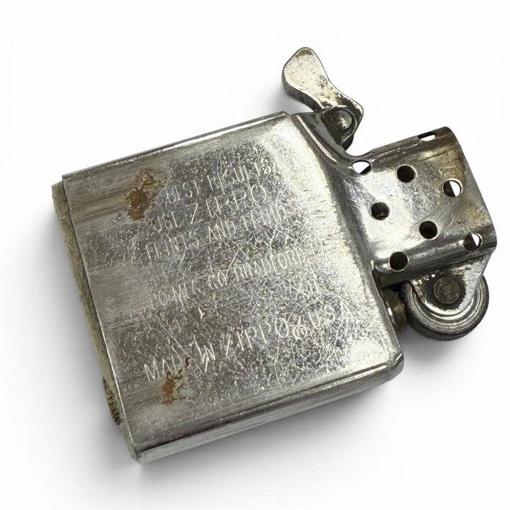 美品▼ZIPPO ジッポ スターリングシルバー 純銀 アラベスク ローラー式 オイルライター ライター シルバー USA製 総重量60.88g メンズ