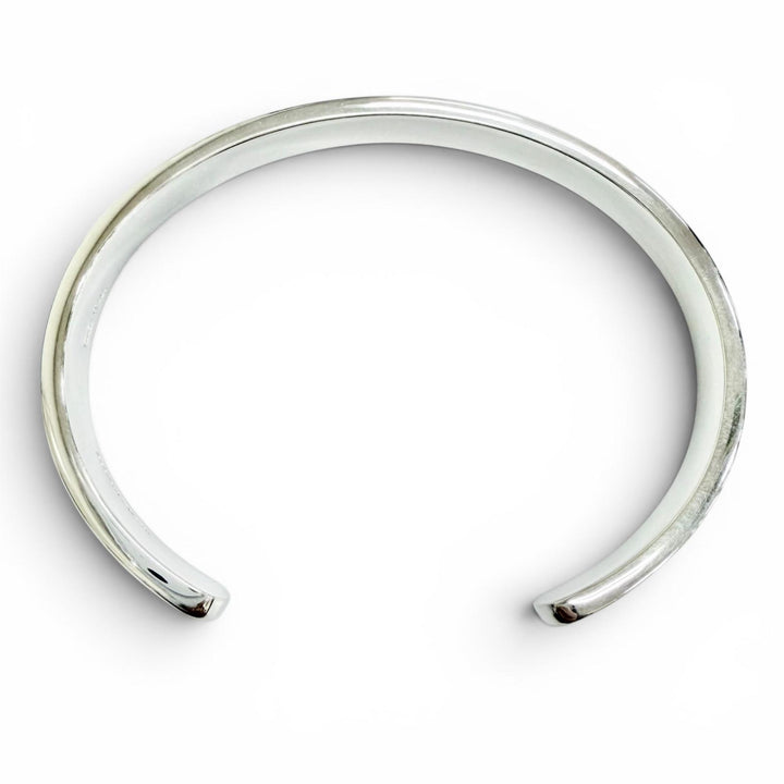 美品△TIFFANY&amp;Co. ティファニー アトラス バングル ブレスレット 925 シルバー イタリア製 重量32.38g レディース メンズ 箱・袋付き