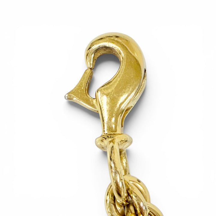 美品△GUCCI グッチ ヴィンテージ インターロッキングG チェーンベルト ゴールド 70 イタリア製 レディース オススメ◎
