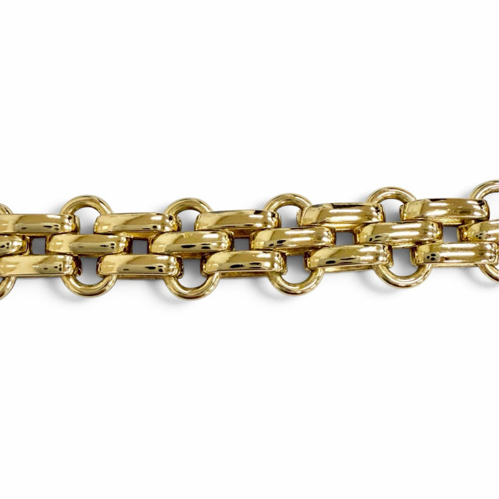 極美品△Christian Dior クリスチャンディオール ヴィンテージ チェーン チョーカー ネックレス アクセサリー ゴールド ドイツ製