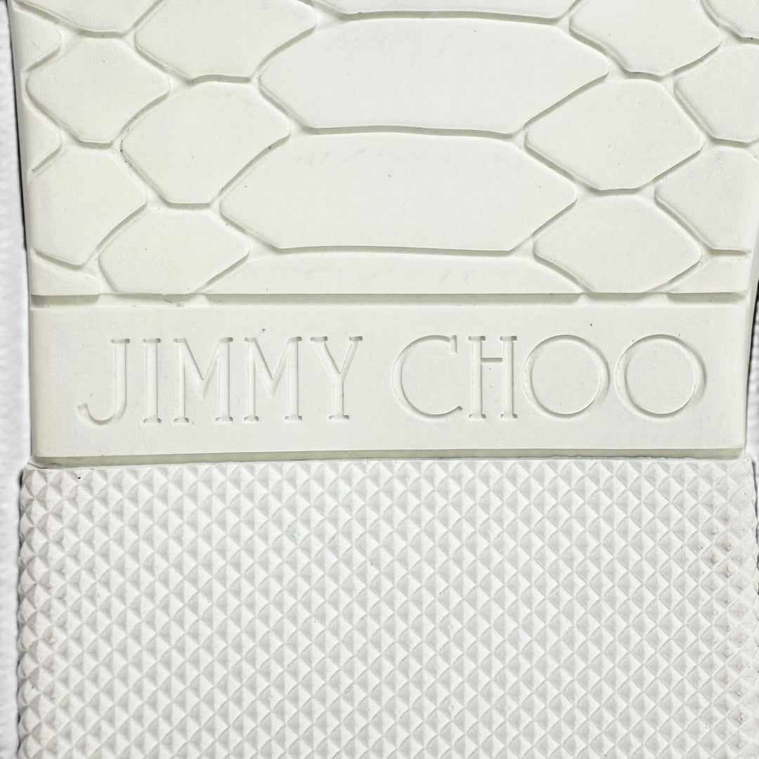 未使用品▲JIMMY CHOO ジミーチュウ GROVE グローブ スタースタッズ レザー スリッポン ゴールド 43 イタリア製 メンズ 箱・保存袋付き