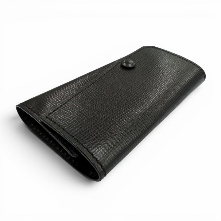 極美品▼Valextra ヴァレクストラ レザー ６連 キーケース ブラック シルバー金具 イタリア製 メンズ 箱・保存袋付き