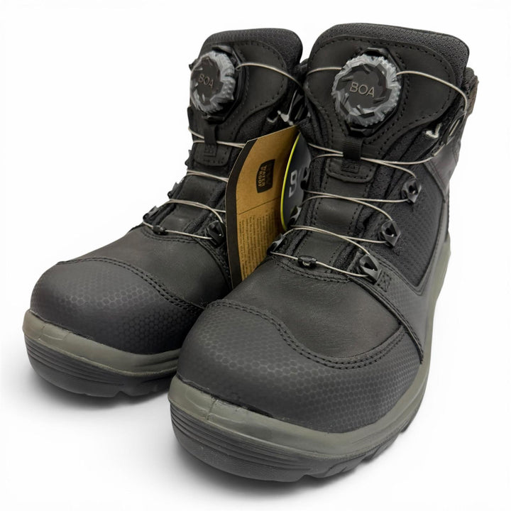 未使用品▼RED WING レッドウィング 6614 Tradesman レザー ウォータープルーフ レースアップ ハイカー ブーツ ブラック 26 メンズ 箱付