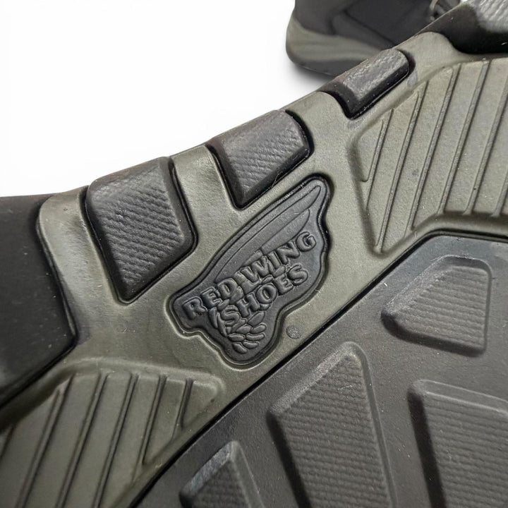 未使用品▼RED WING レッドウィング 6614 Tradesman レザー ウォータープルーフ レースアップ ハイカー ブーツ ブラック 26 メンズ 箱付