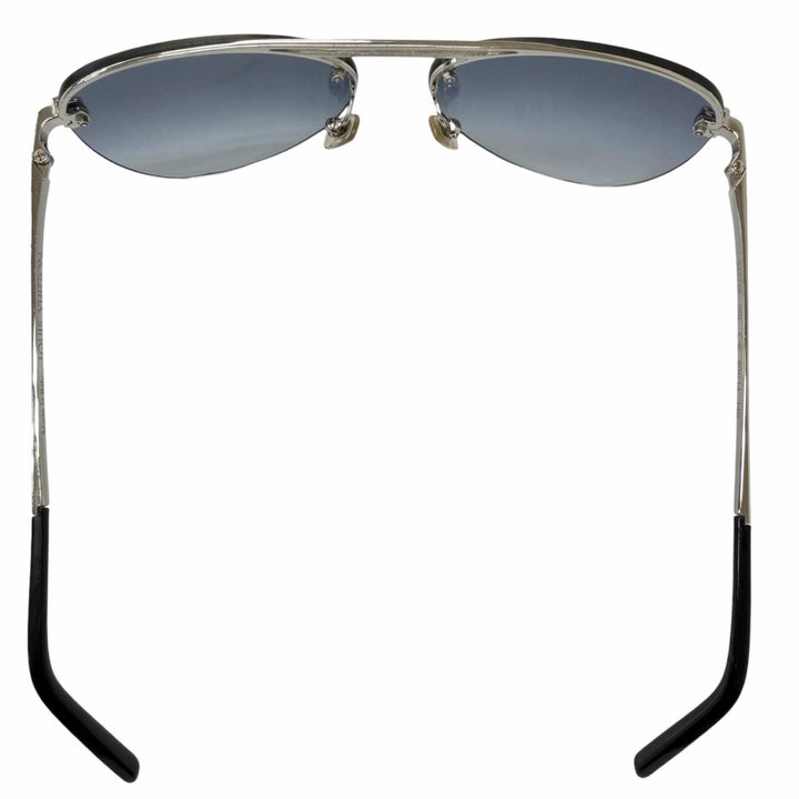 良品□LOUIS VUITTON ルイヴィトン Z1271E サングラス･クロックワイズ ダミエ ティアドロップ シルバー 60□14-140 イタリア製 メンズ
