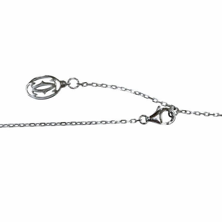 美品◇Cartier カルティエ B7215900 ダムール スモール SM 750(WG) ダイヤモンド1P 枠直径4.2mm 2020年11月購入 ネックレス 重量3.0g