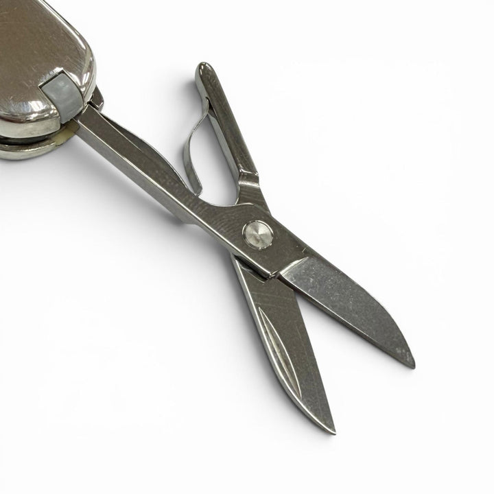 美品▼TIFFANY＆Co. VICTORINOX ティファニー ビクトリノックス 925 750 ハサミ やすり ナイフ マルチツール シルバー 総重量44.5g