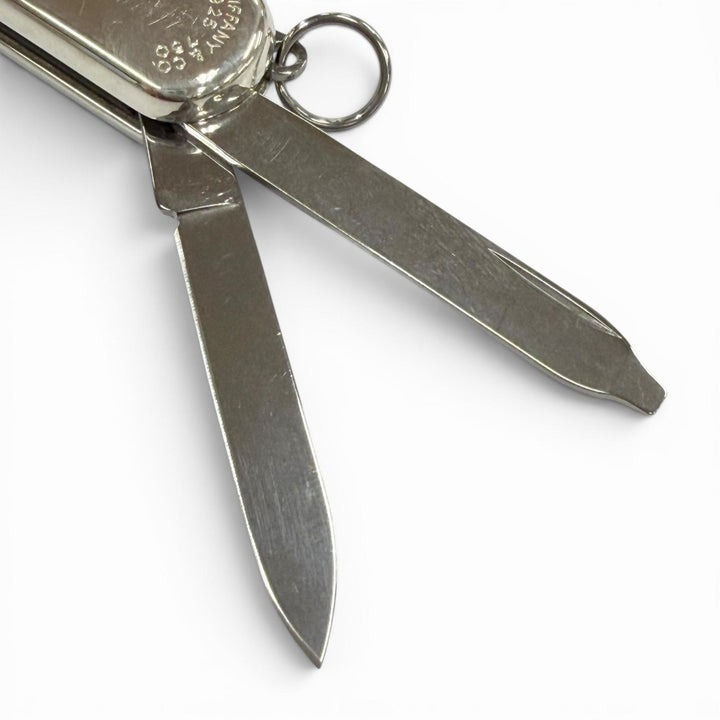 美品▼TIFFANY＆Co. VICTORINOX ティファニー ビクトリノックス 925 750 ハサミ やすり ナイフ マルチツール シルバー 総重量44.5g