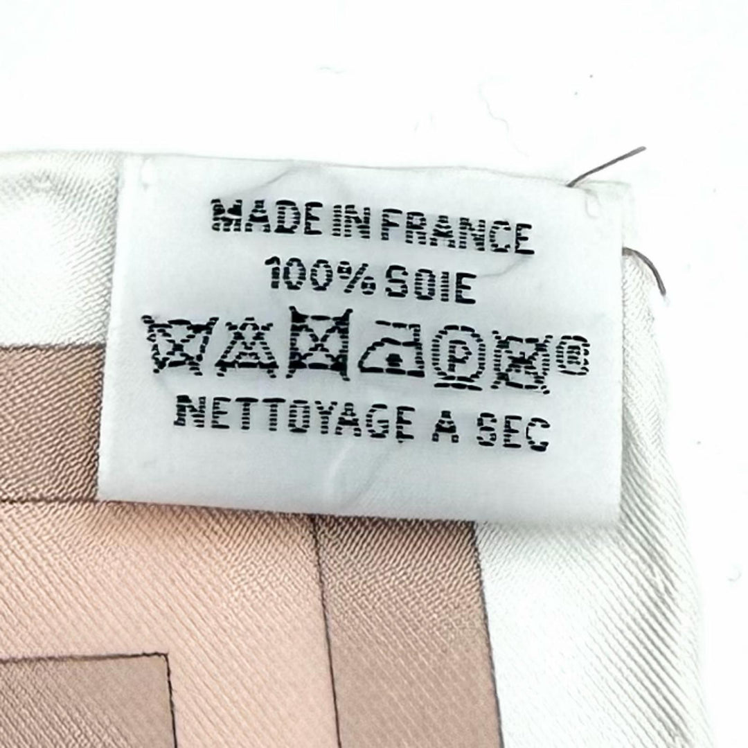 極美品★HERMES エルメス カレ90 ガヴロッシュ デッラ カヴァッレリア シルク100％ ダブルフェイス スカーフ マルチ フランス製 箱付き