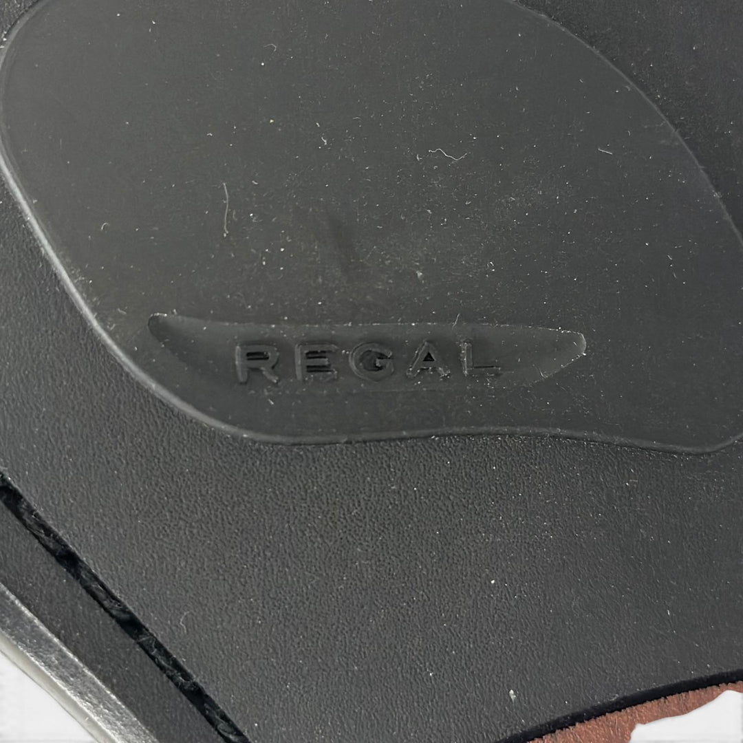 未使用品▲REGAL リーガル 727R 外羽根 Uチップ ダービーシューズ レザーシューズ ブラック 24.5cm 日本製 メンズ 箱付き