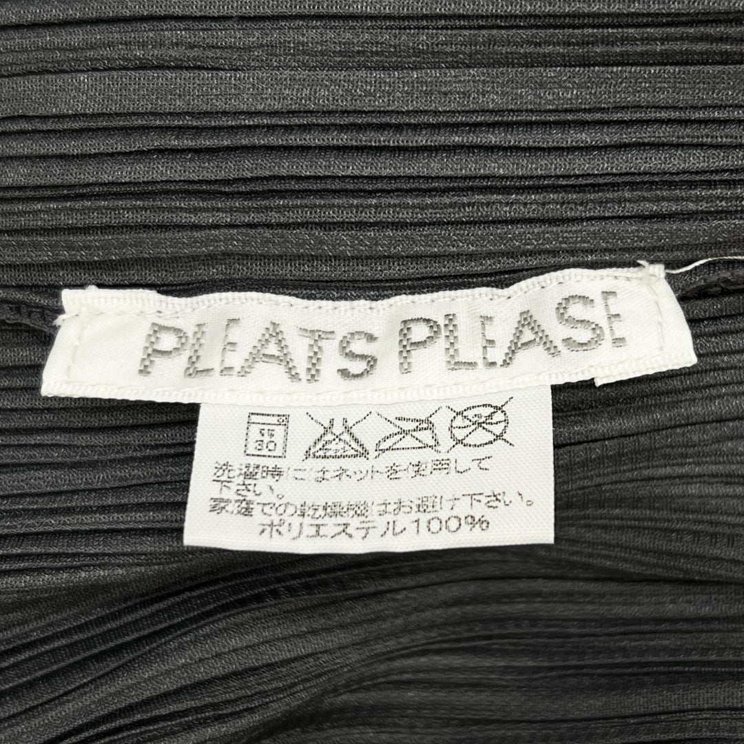極美品▲PLEATS PLEASE プリーツプリーズ イッセイミヤケ PP05-JH001 ロング ノースリ ワンピース グレー 3 日本製 正規品 レディース