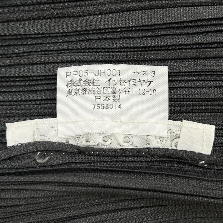 極美品▲PLEATS PLEASE プリーツプリーズ イッセイミヤケ PP05-JH001 ロング ノースリ ワンピース グレー 3 日本製 正規品 レディース