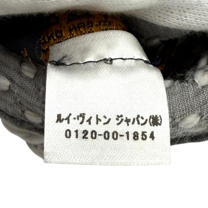 美品★LOUIS VUITTON ルイヴィトン M74742 エシャルプ ロゴマニア ウール シルク混 グリペルル フリンジ マフラー 伊製 正規品 箱付き
